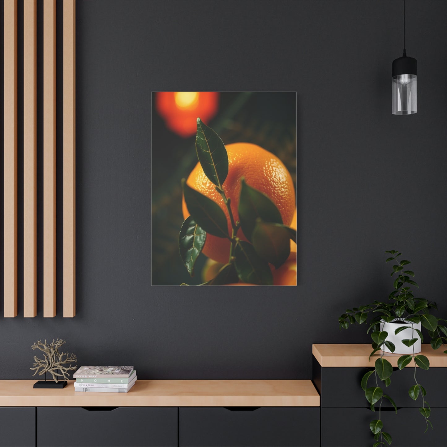 Amber Reverie Canvas Wall Art & Canvas Print
