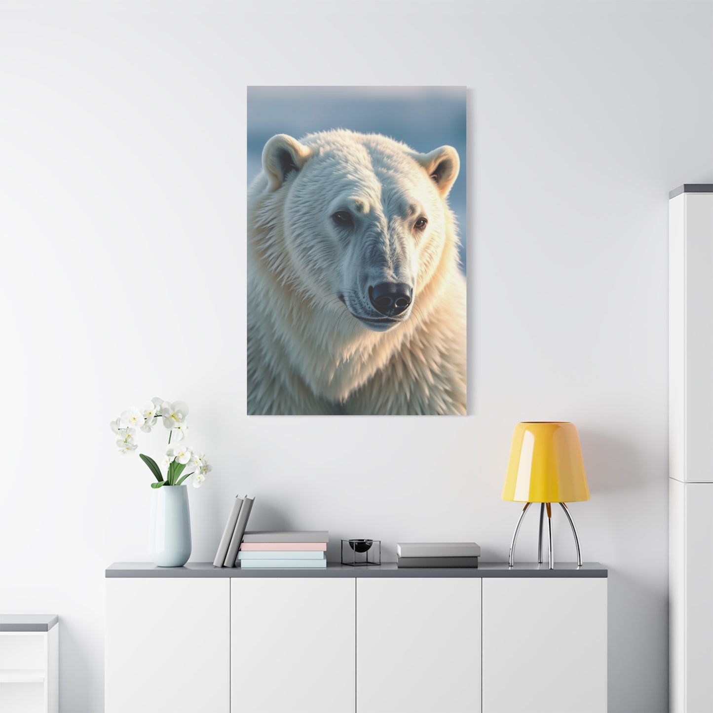 Polar Bear Art Luxury Canvas Wall Art & Canvas Print