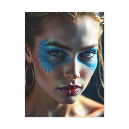 Mystic Blue Essence Wall Art & Canvas Print