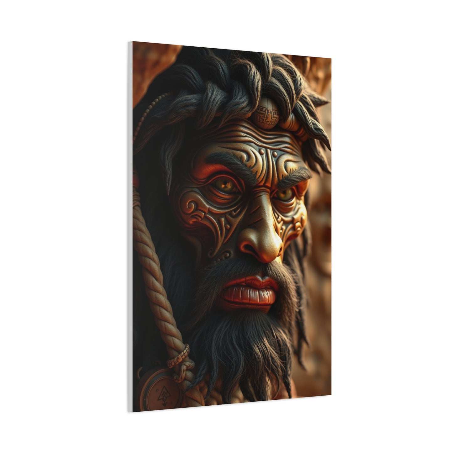 Cave Man Art Luxury Canvas Wall Art & Canvas Print