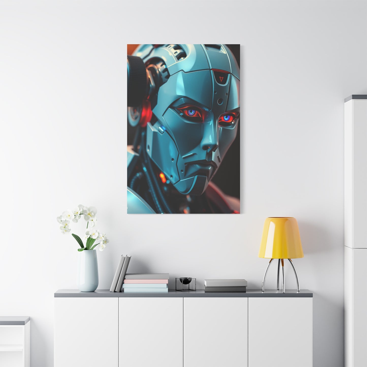 Elite Robot Art Vision Wall Art & Canvas Print