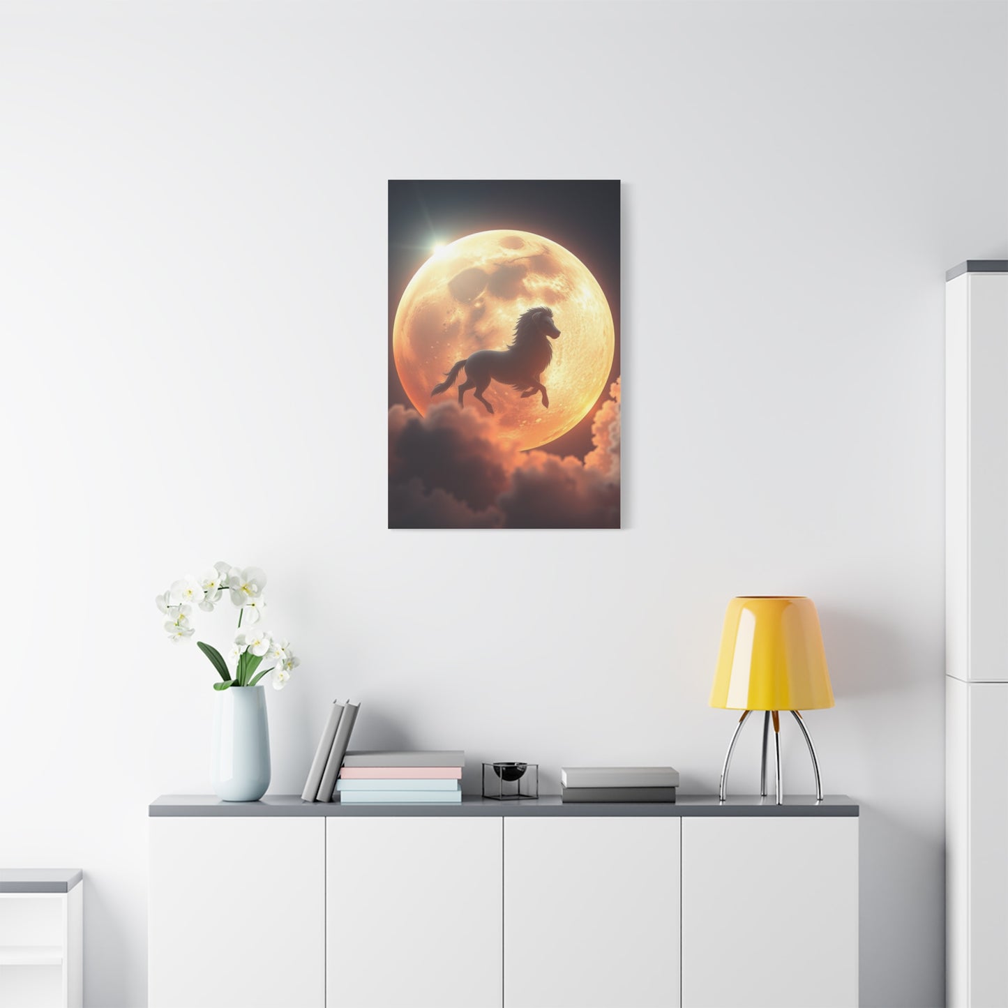 Celestial Glow Canvas Wall Art & Canvas Print