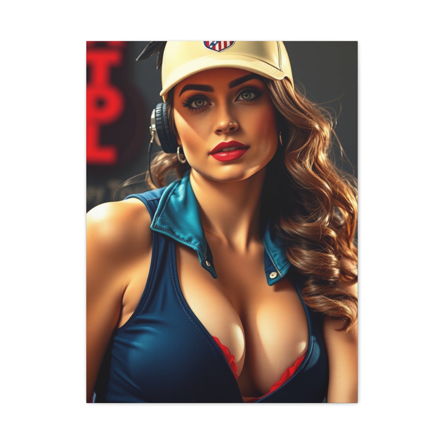 Pin-Ups Art Supreme Gallery Wall Art & Canvas Print