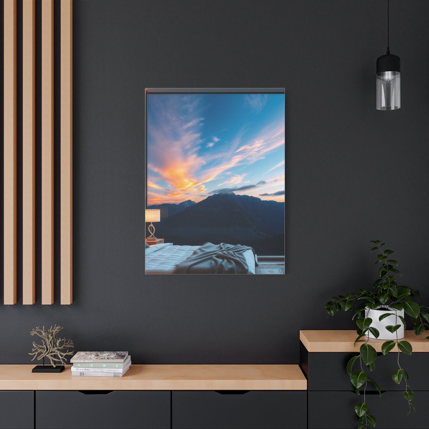 Elite Scenic Nature Bedroom Art Vision Wall Art & Canvas Print