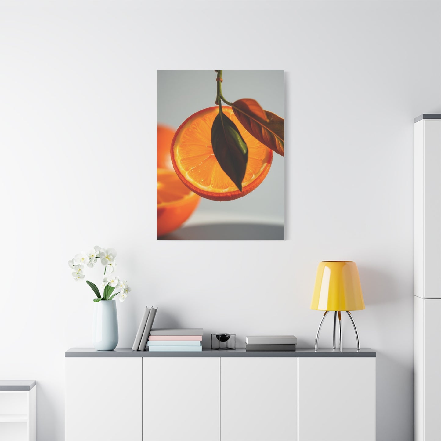 Vermilion Splendor Artwork Wall Art & Canvas Print