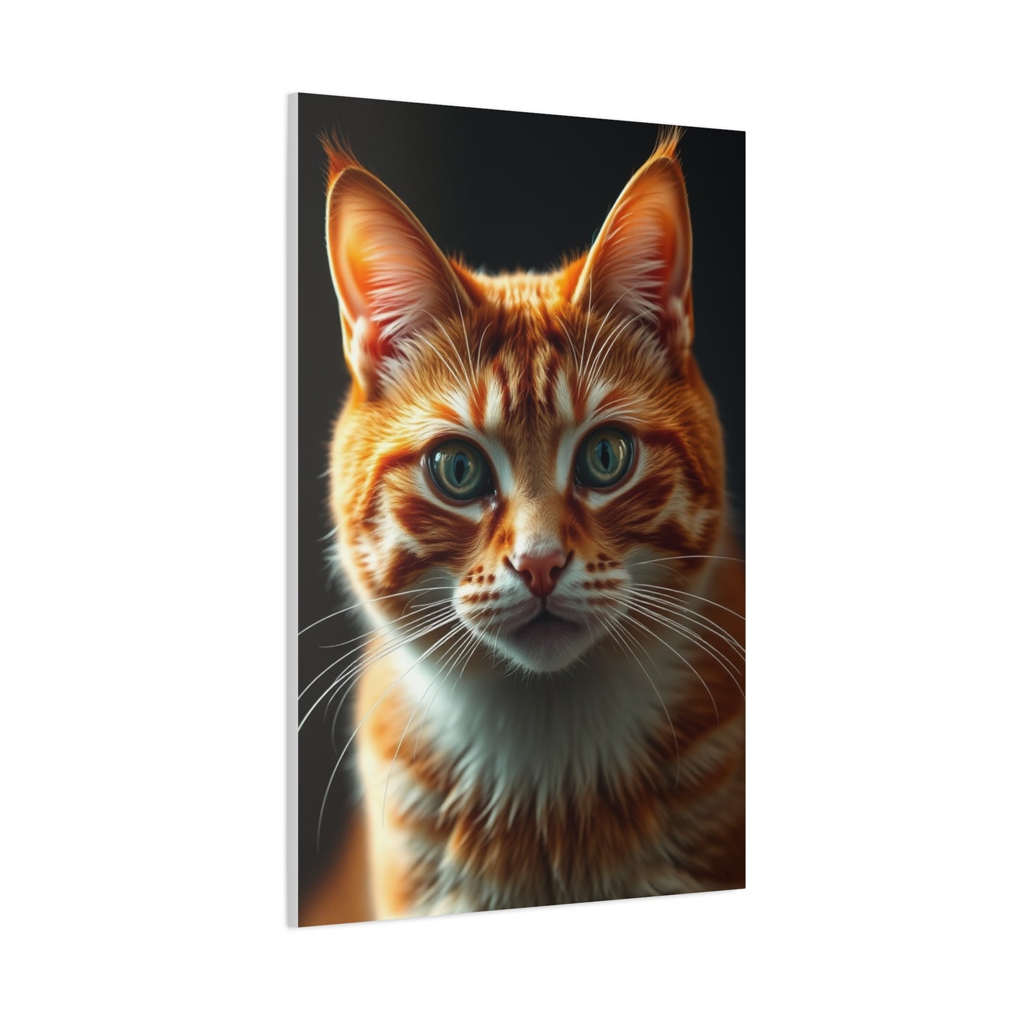 Orange Cat Art Refined Canvas Wall Art & Canvas Print