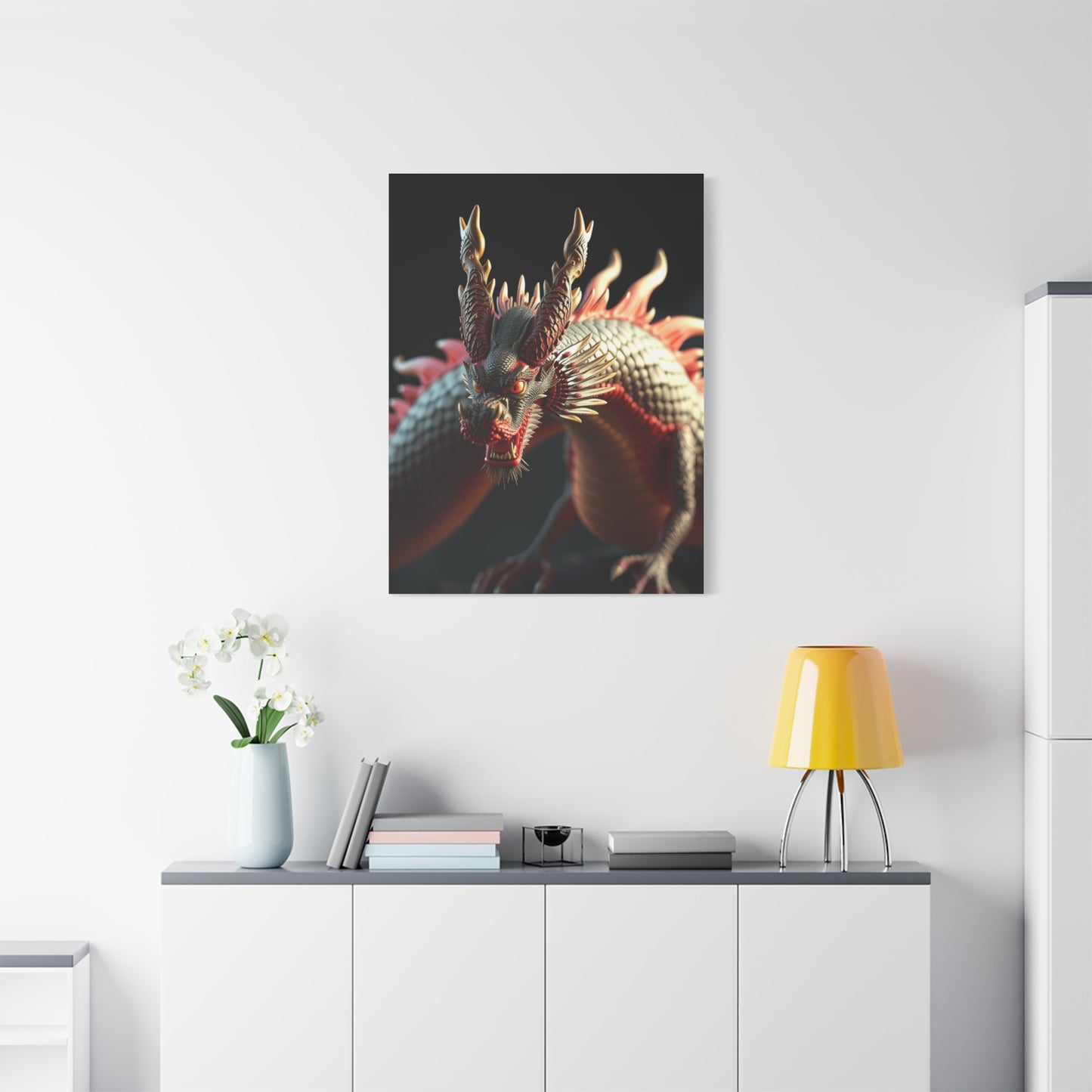 Draconian Elegance Canvas