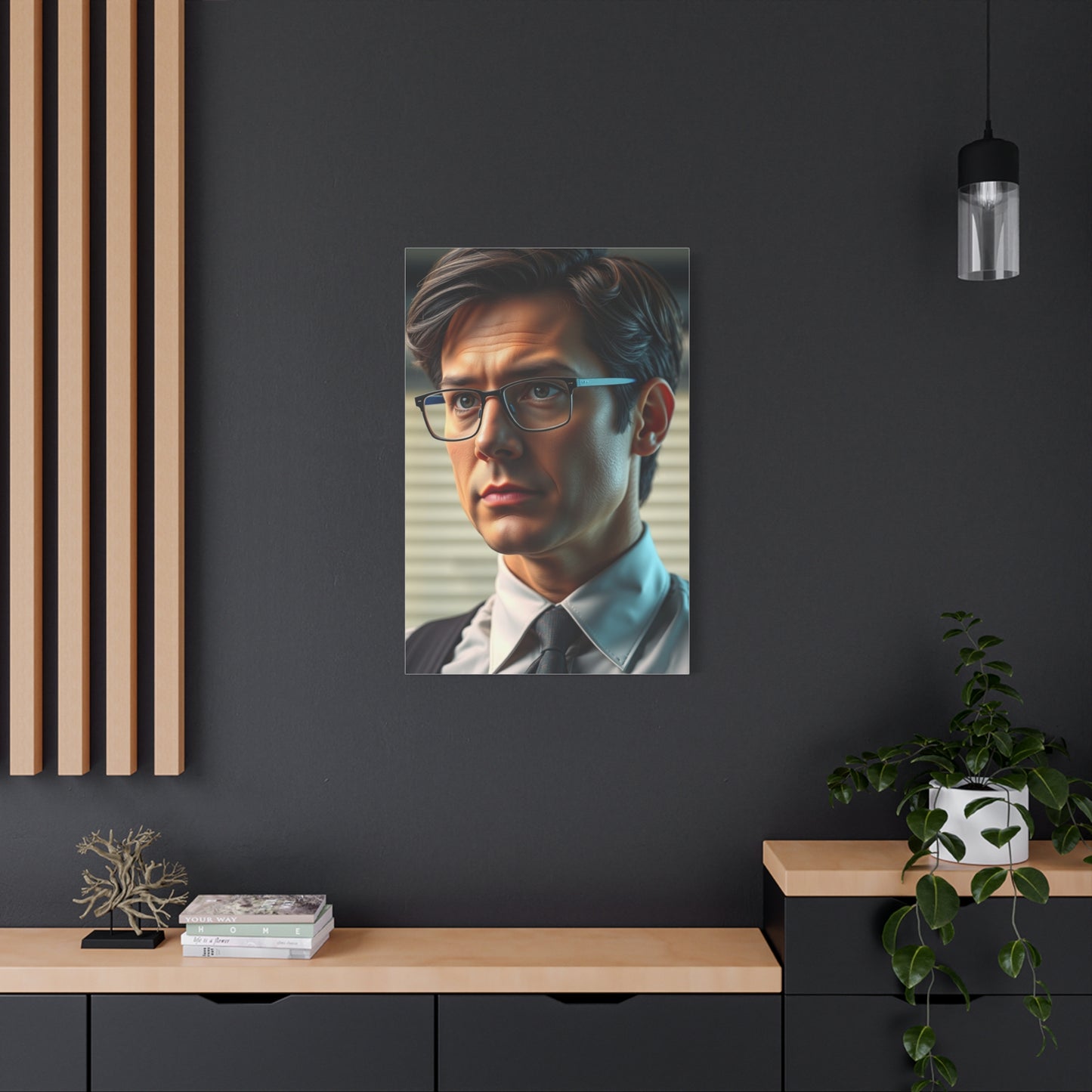 Elite The Office Character Art Vision Wall Art & Canvas Print
