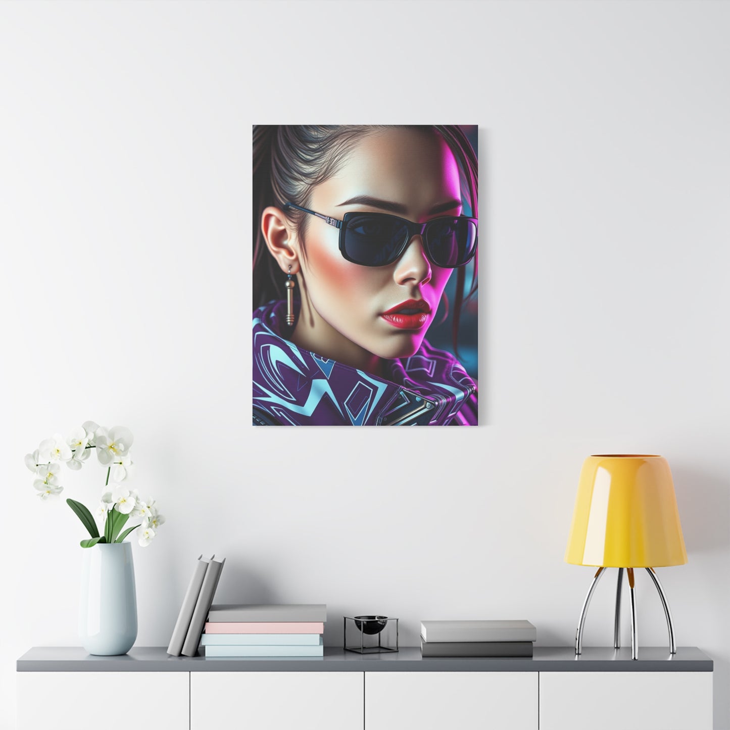 Supreme Cyberpunk Art Collection Wall Art & Canvas Print