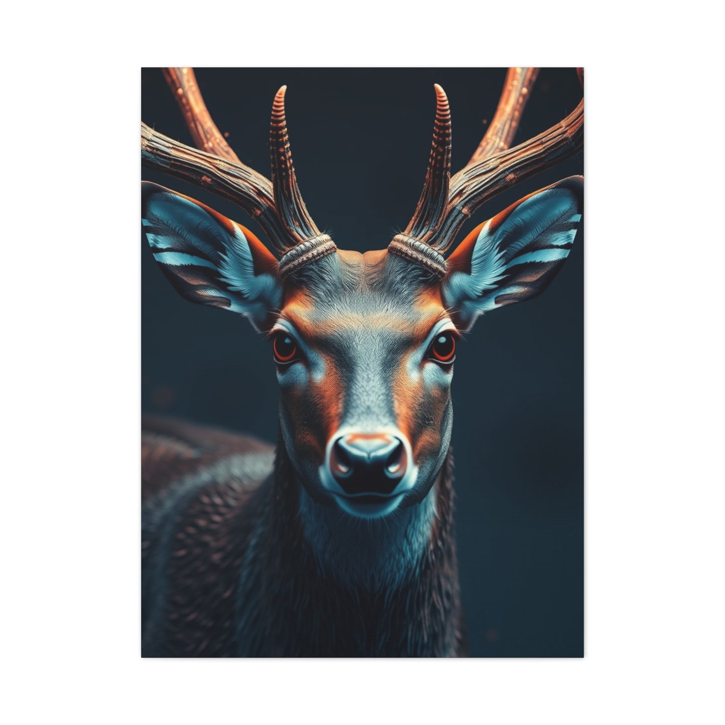 Majestic Antlers Tapestry Wall Art & Canvas Print