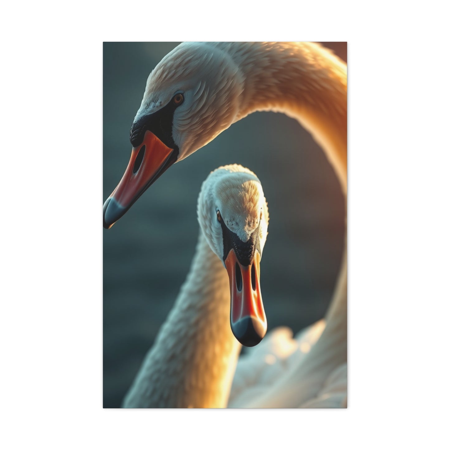 Masterpiece Swan Art Vision Wall Art & Canvas Print