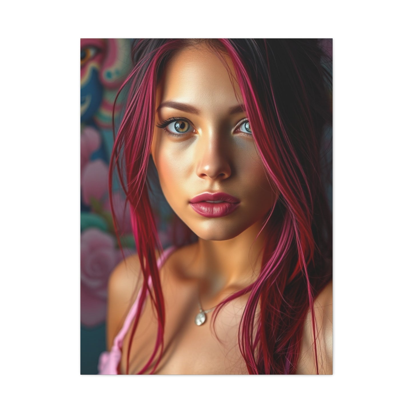 Pink Opulence Canvas Wall Art & Canvas Print