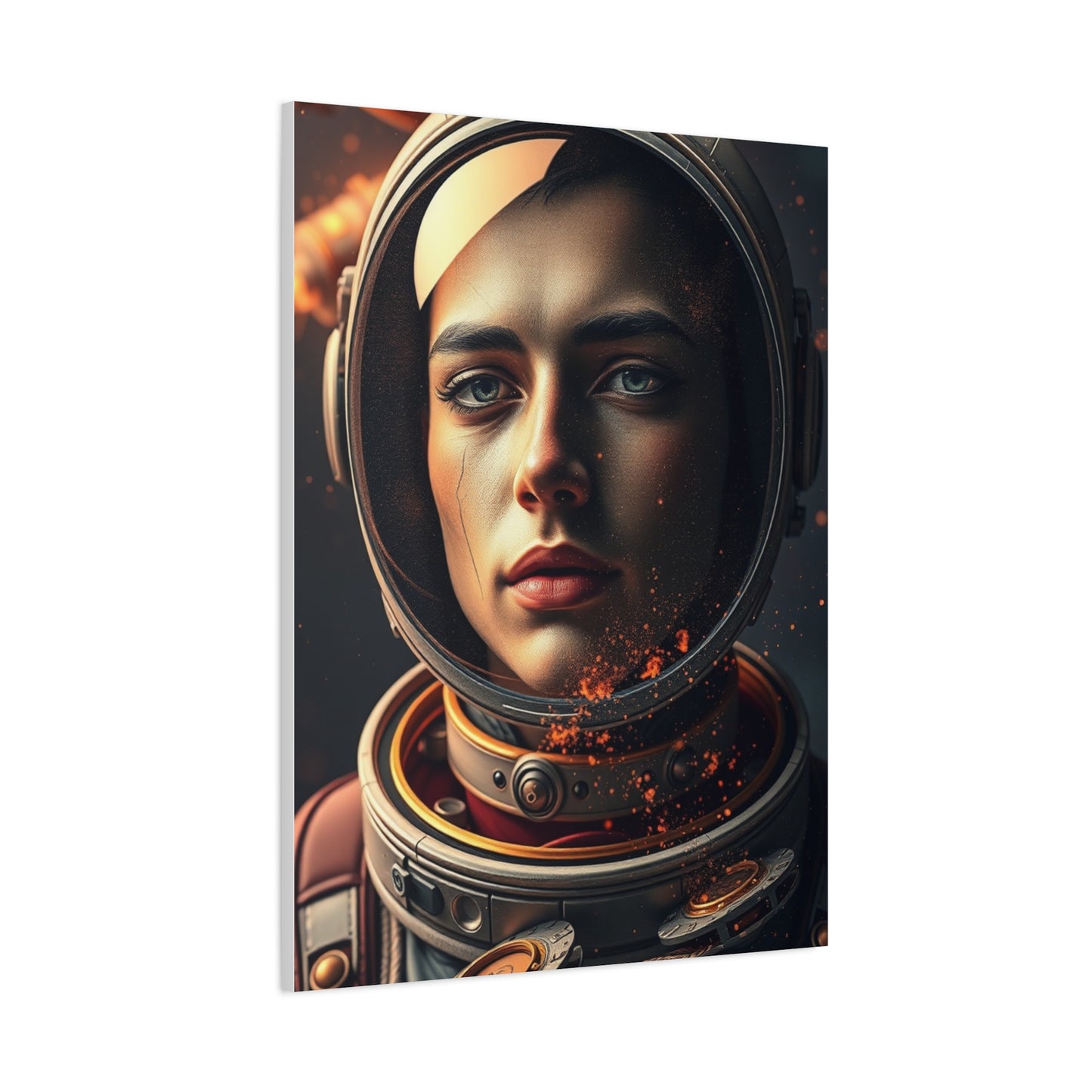 Galactic Luminosity Canvas Wall Art & Canvas Print