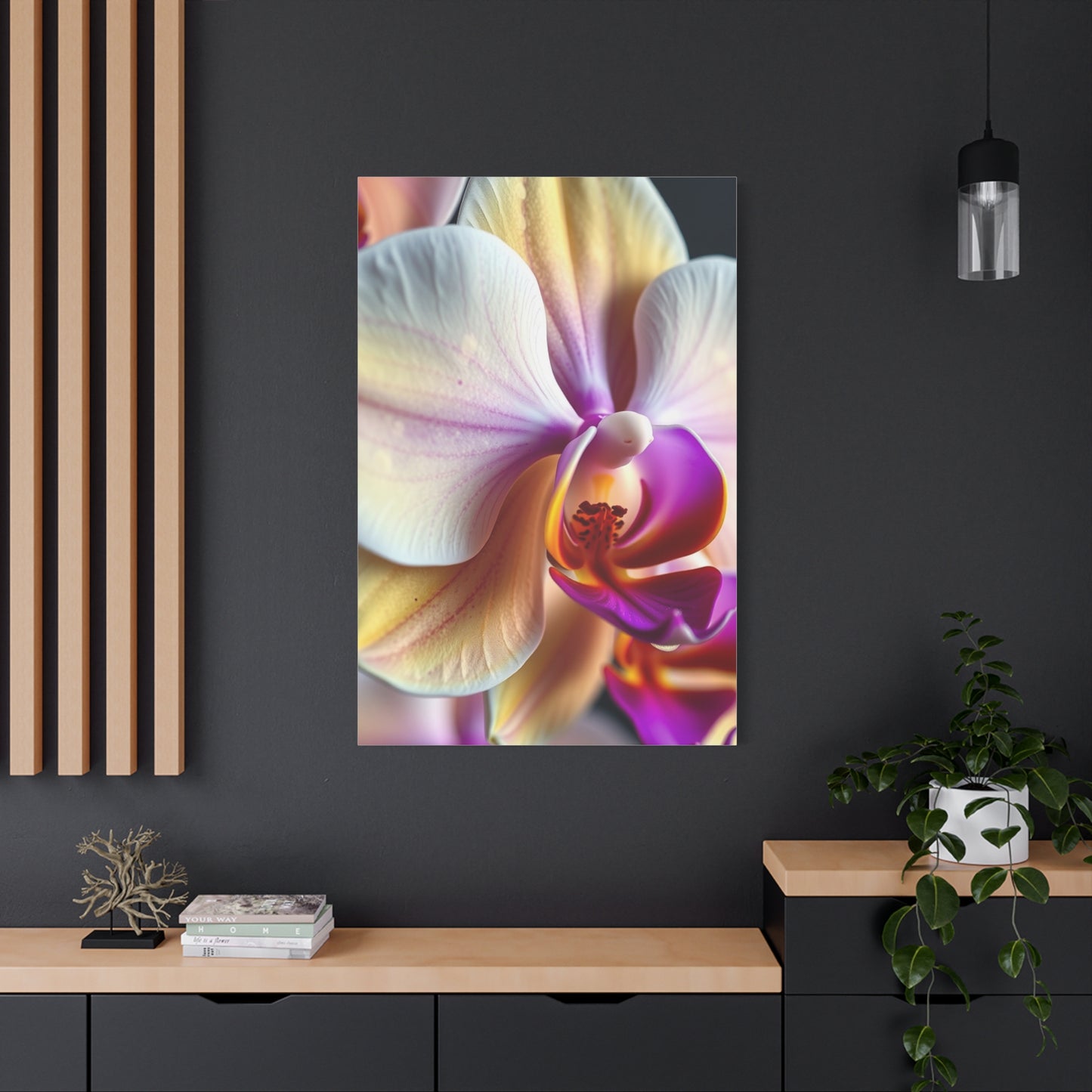 Orchid Flower Art Supreme Gallery Wall Art & Canvas Print
