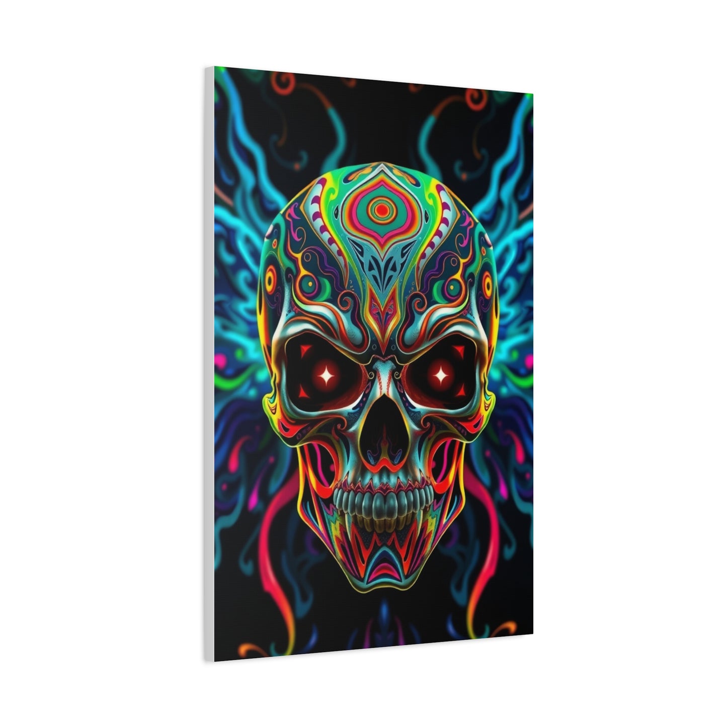 Enigmatic Skull Spectacle Wall Art & Canvas Print
