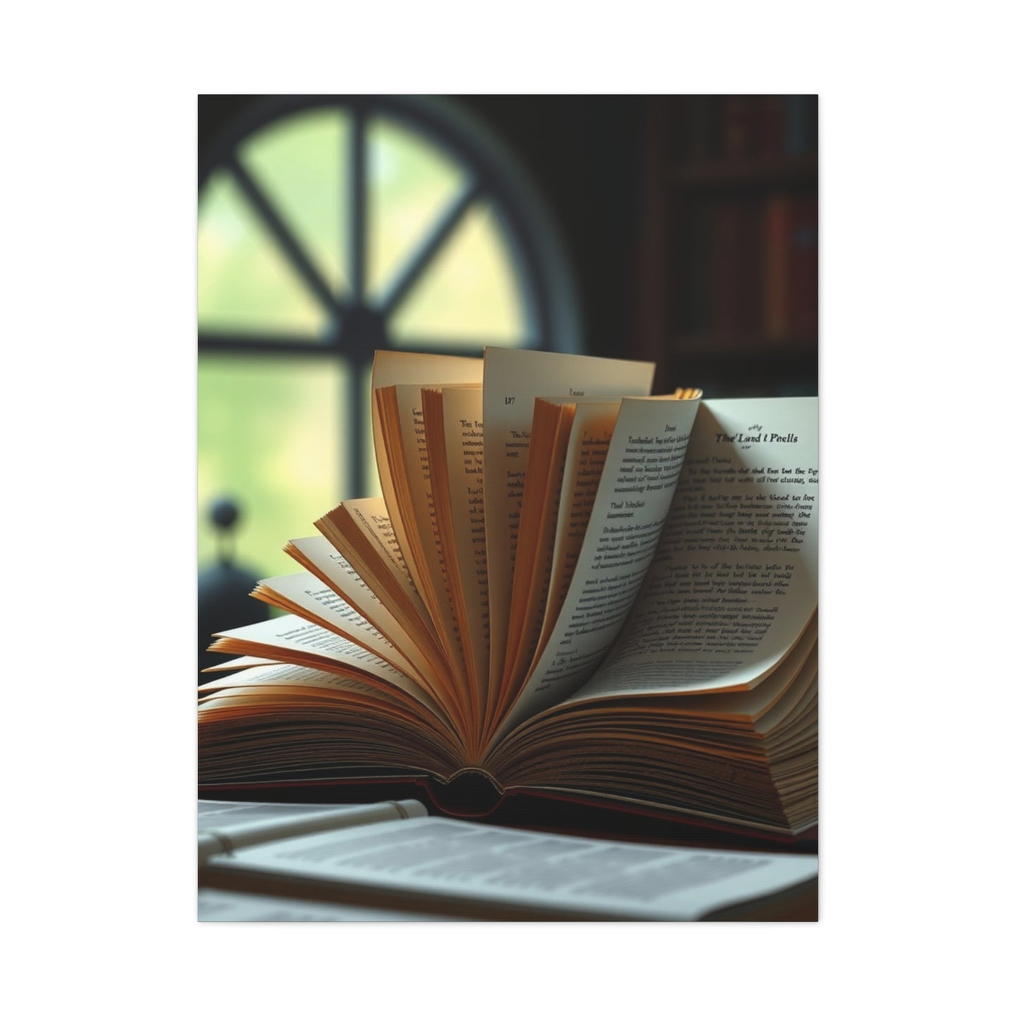 Book Art Luxury Canvas Wall Art & Canvas Print