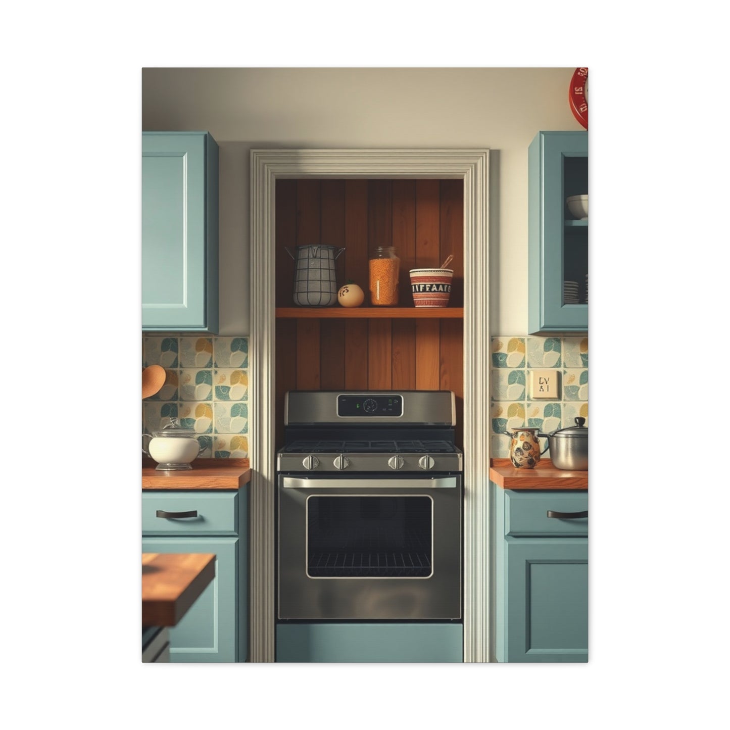 Artisanal Kitchen Elegance Wall Art & Canvas Print