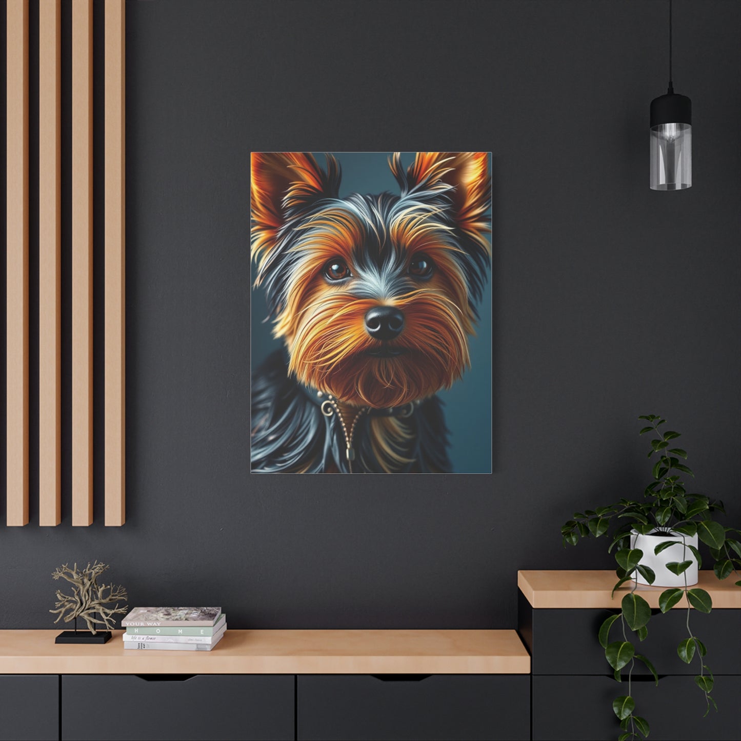 Masterpiece Yorkshire Terrier Art Vision Wall Art & Canvas Print