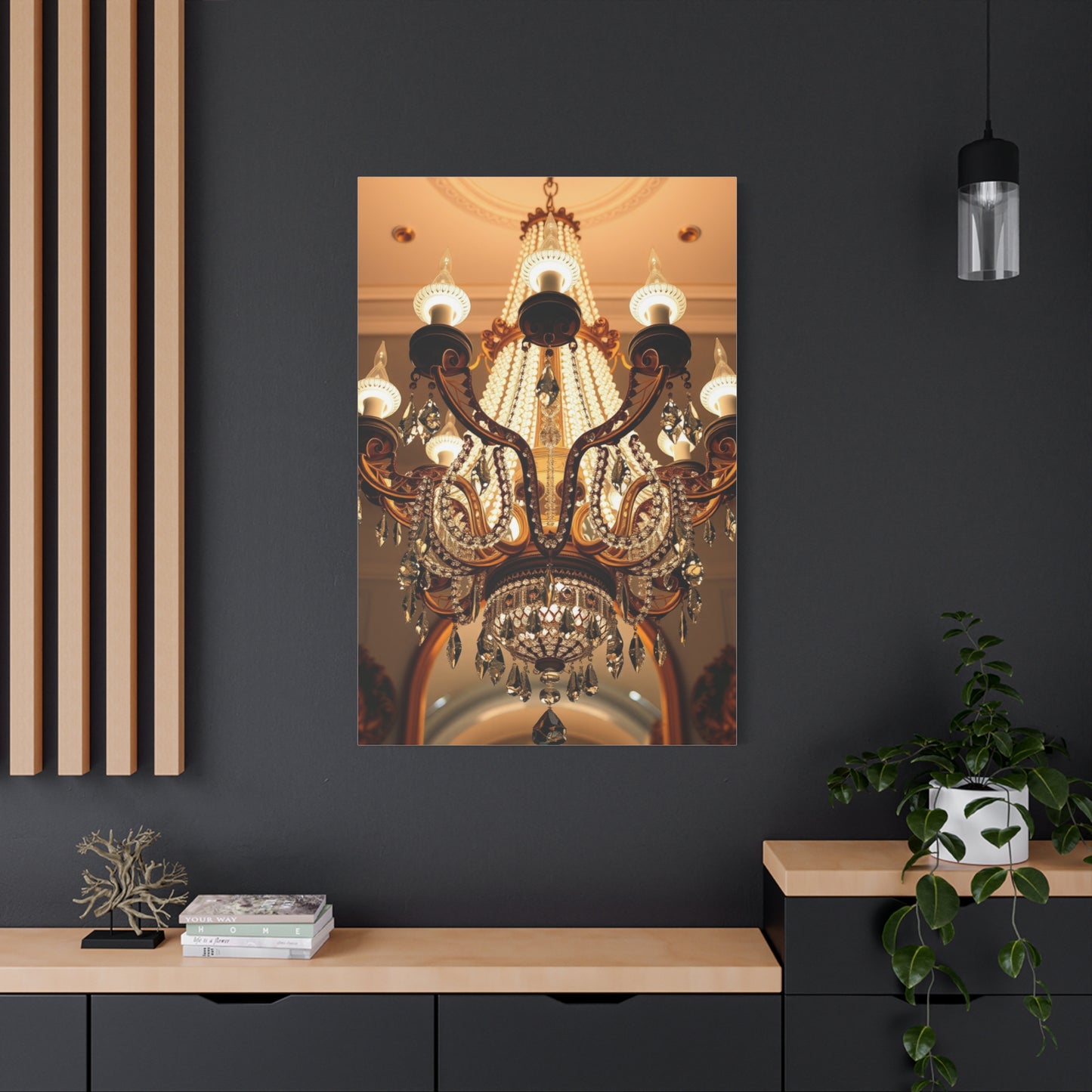 Elite Chandelier Art Vision Wall Art & Canvas Print