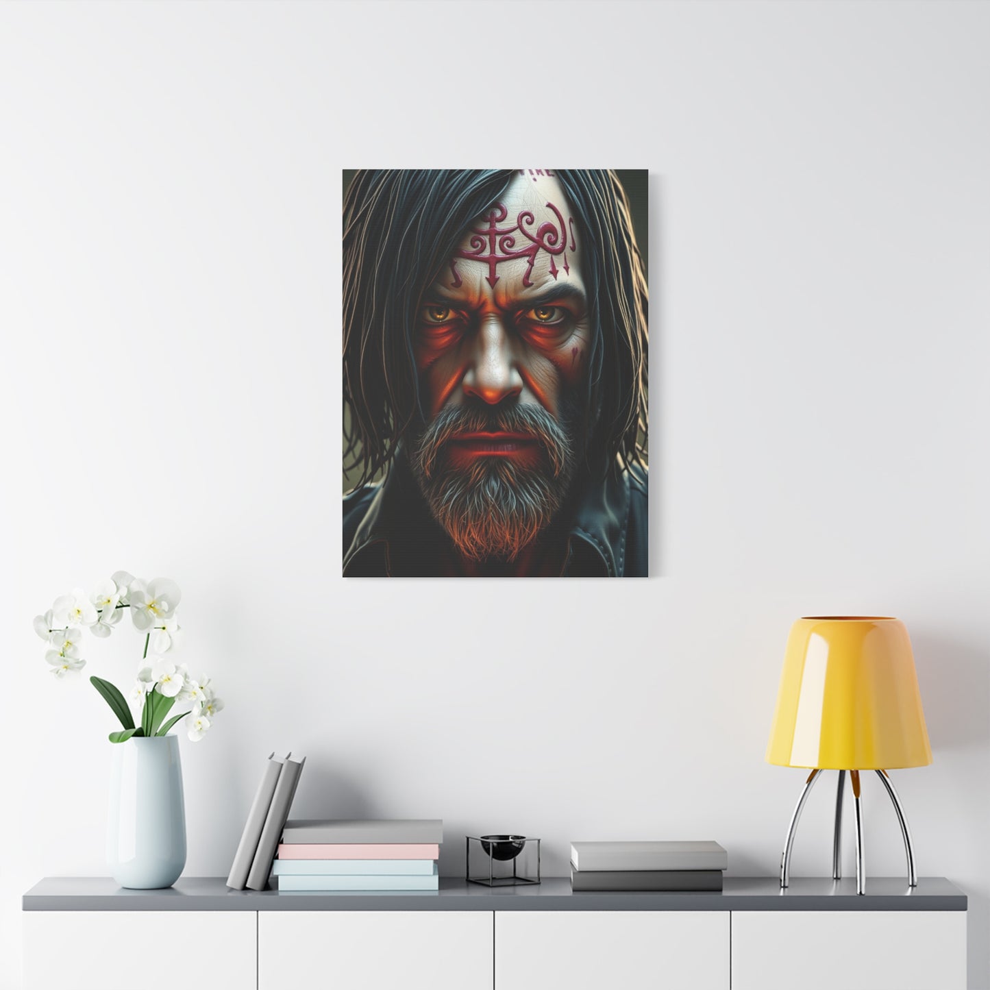 Vision The Walking Dead Characters Art Art Wall Art & Canvas Print