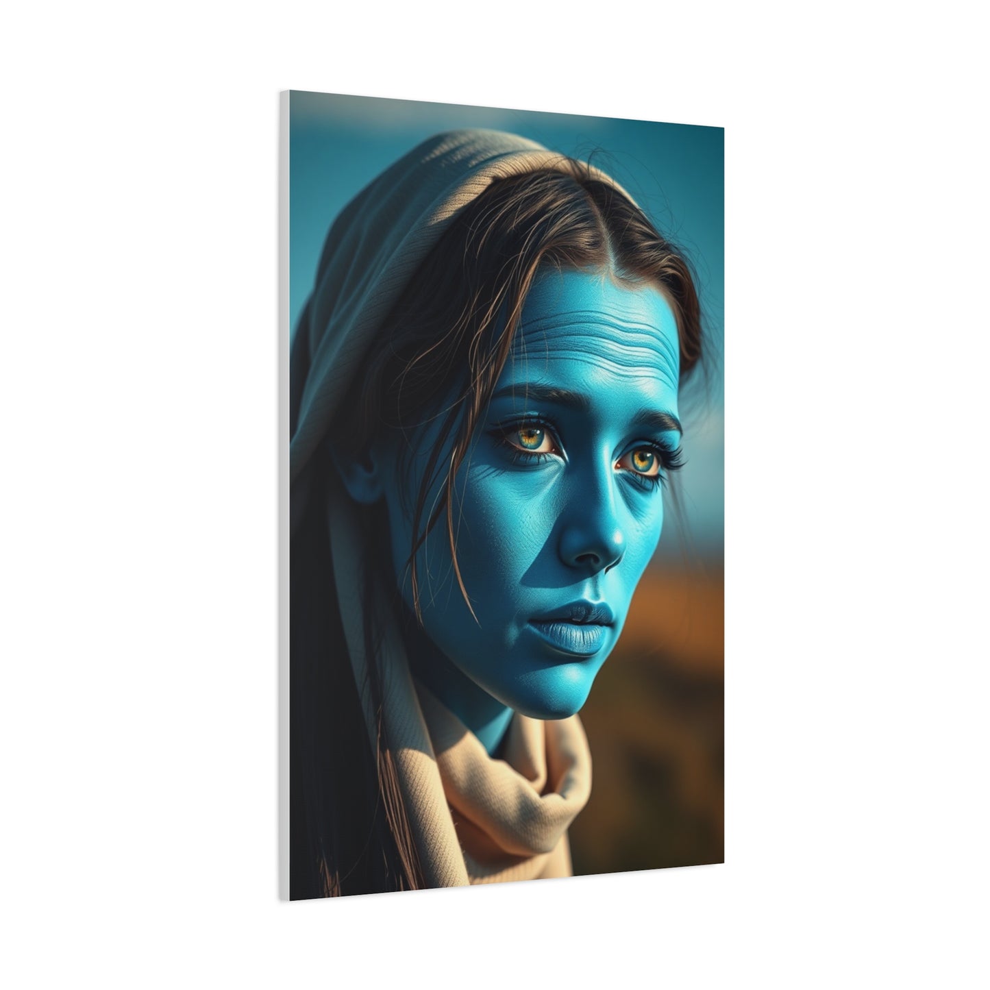 Celestial Azure Gallery Wall Art & Canvas Print