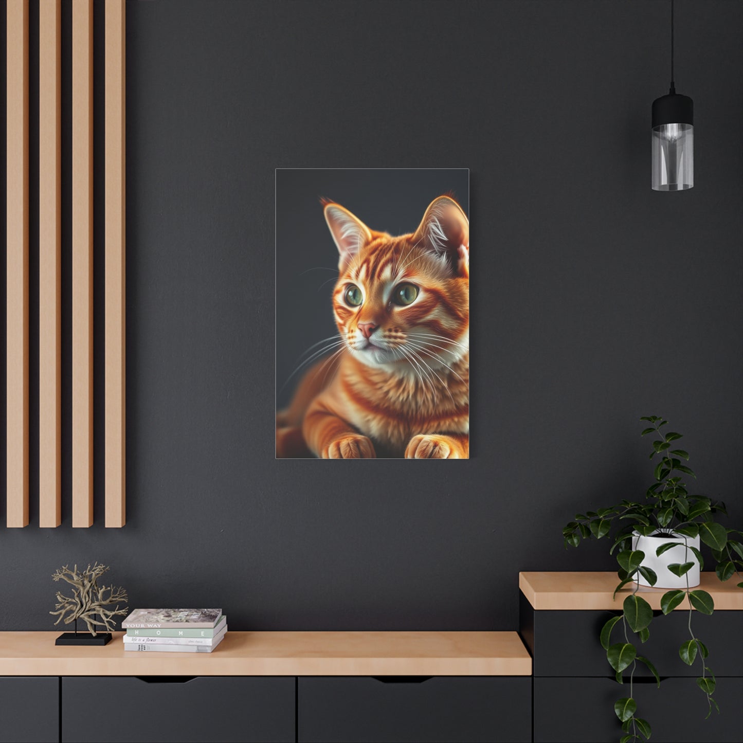 Supreme Orange Cat Art Collection Wall Art & Canvas Print
