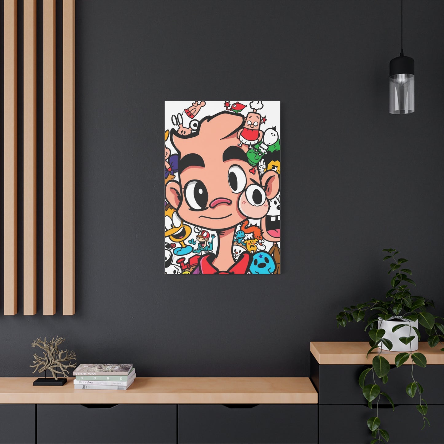 Sumptuous Doodle Tableau Wall Art & Canvas Print