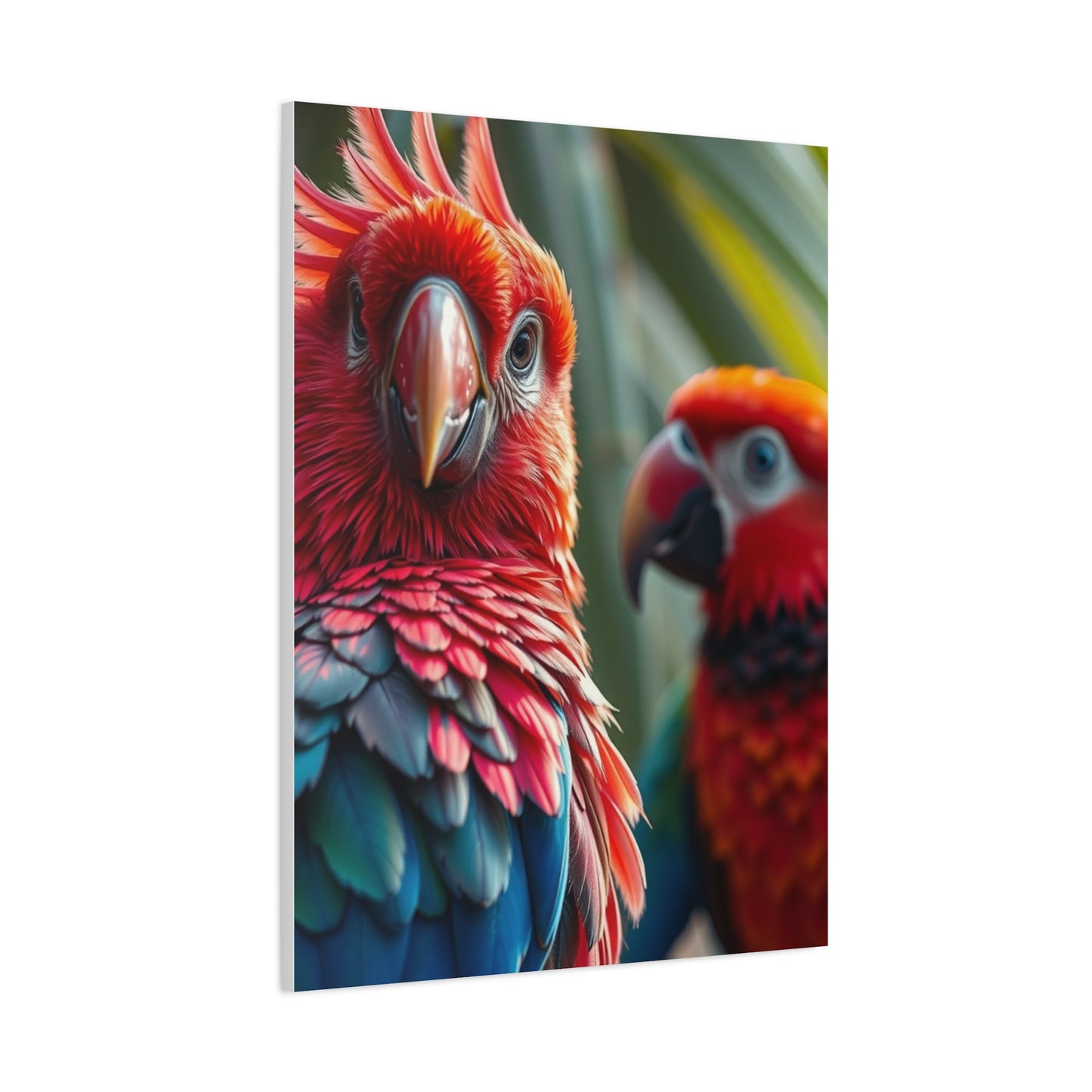 Tropical Birds Art Refined Canvas Wall Art & Canvas Print