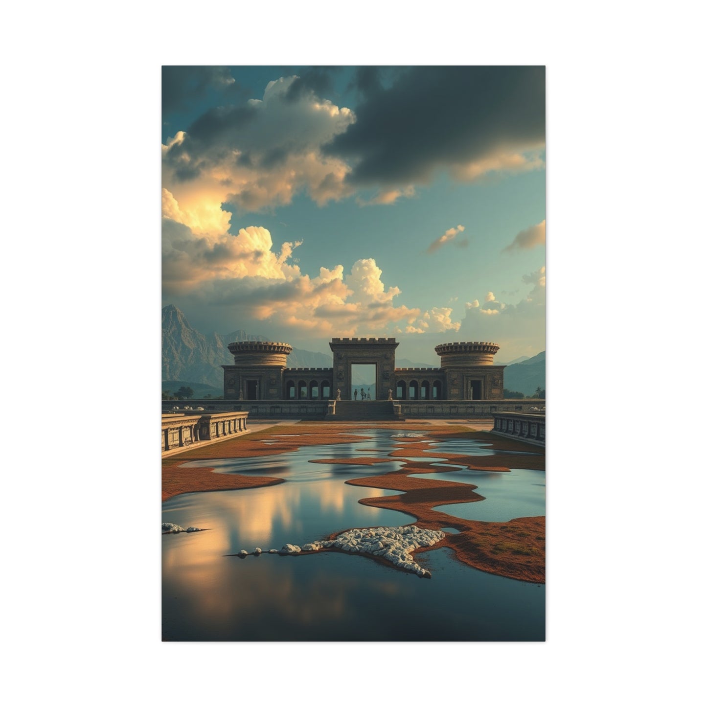 Archaic Splendor Canvas Wall Art & Canvas Print