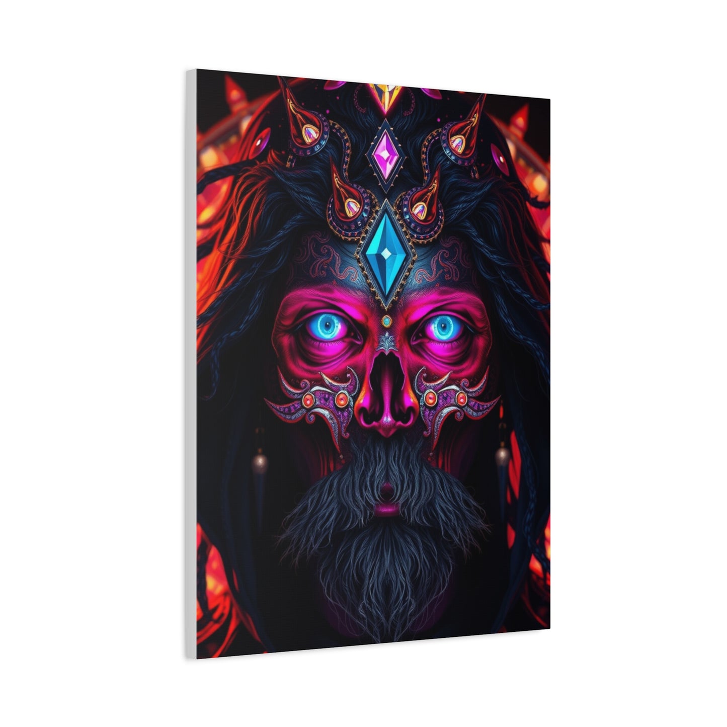 Hypnotic Visionary Tableau Wall Art & Canvas Print