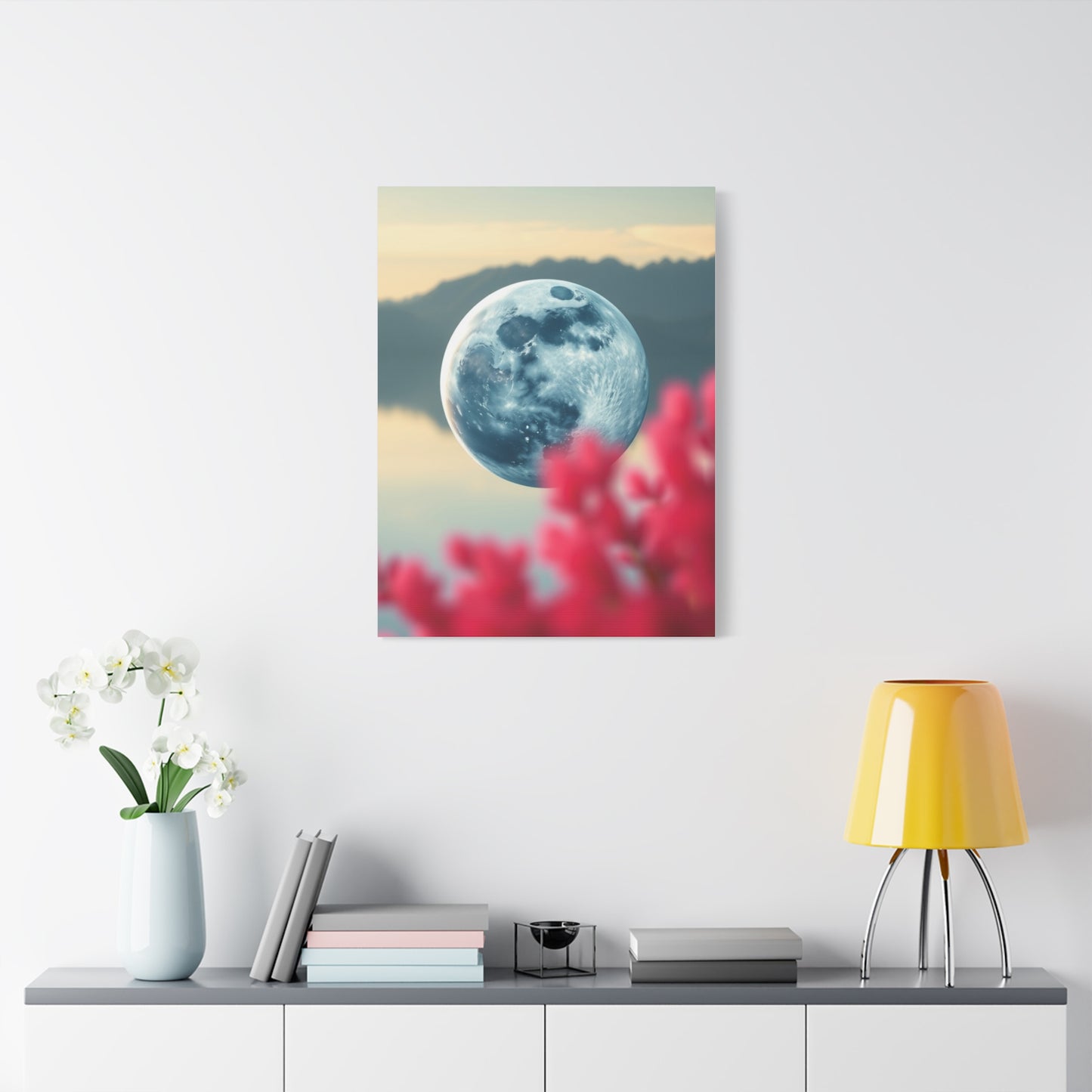 Ethereal Moonlight Canvas Wall Art & Canvas Print