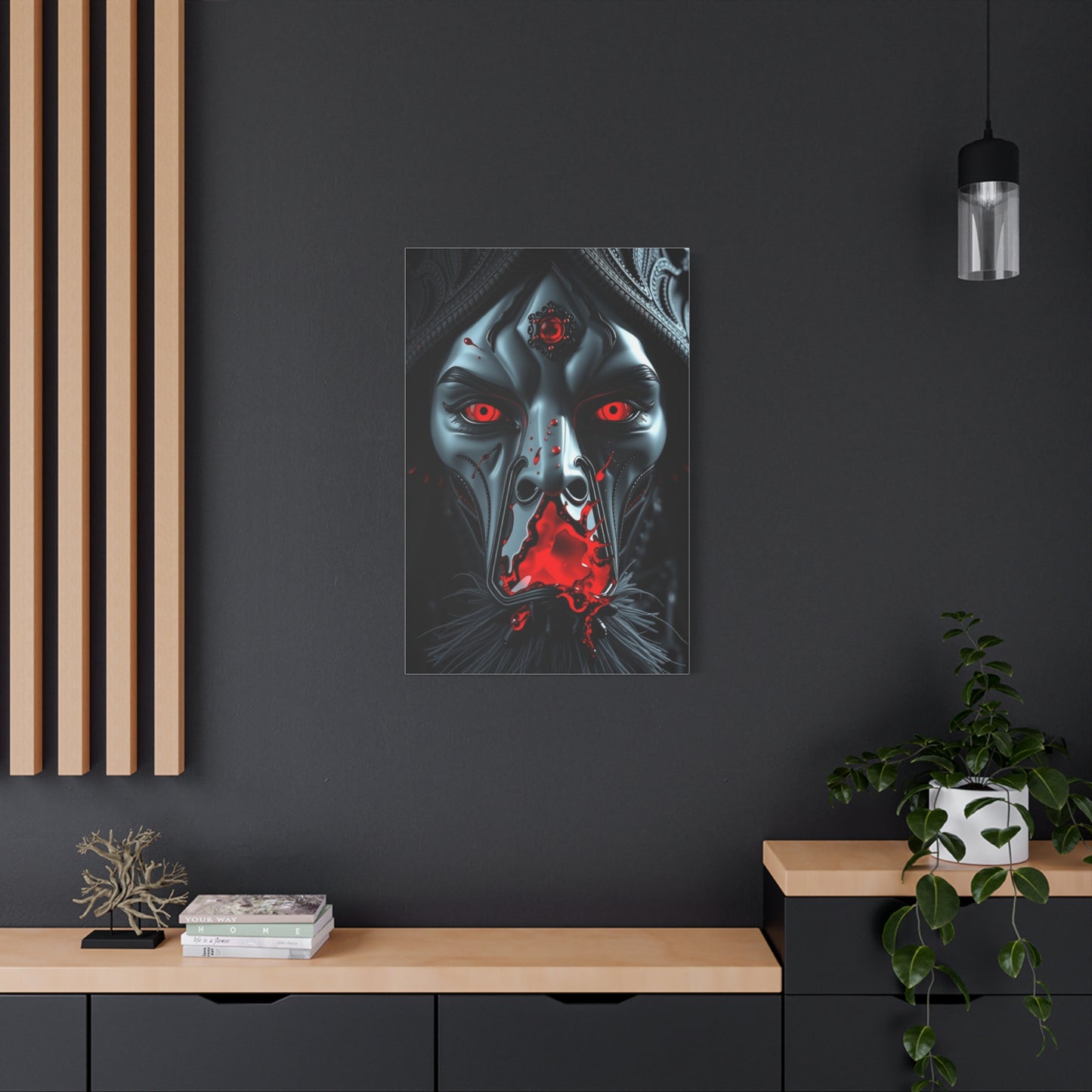 Collection Black, White & Red Art Art Wall Art & Canvas Print
