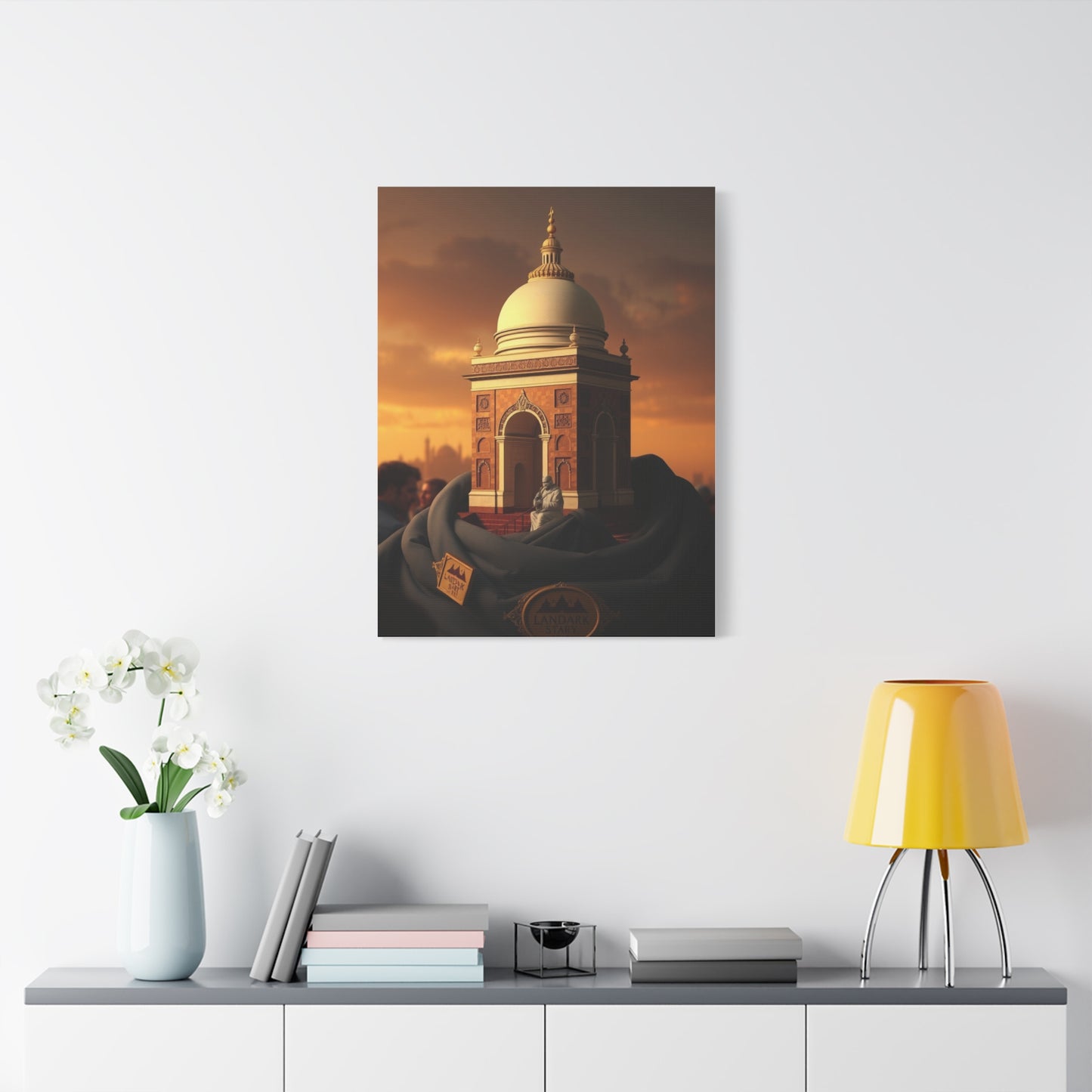 Vision Landmark Art Art Wall Art & Canvas Print