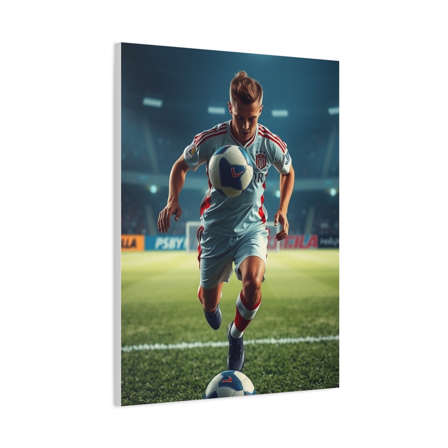 Masterpiece Soccer Art Vision Wall Art & Canvas Print