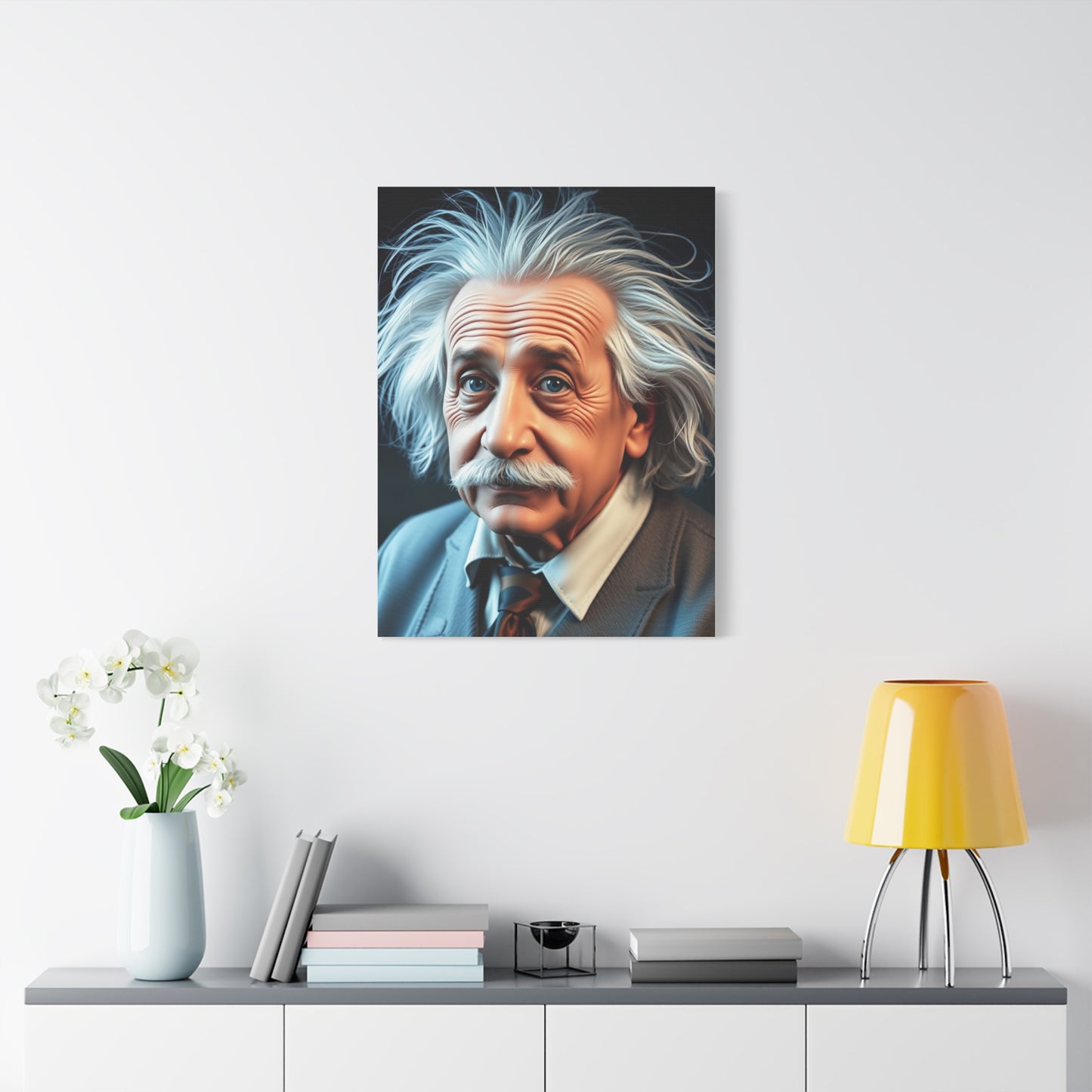 Elite Albert Einstein Art Vision Wall Art & Canvas Print