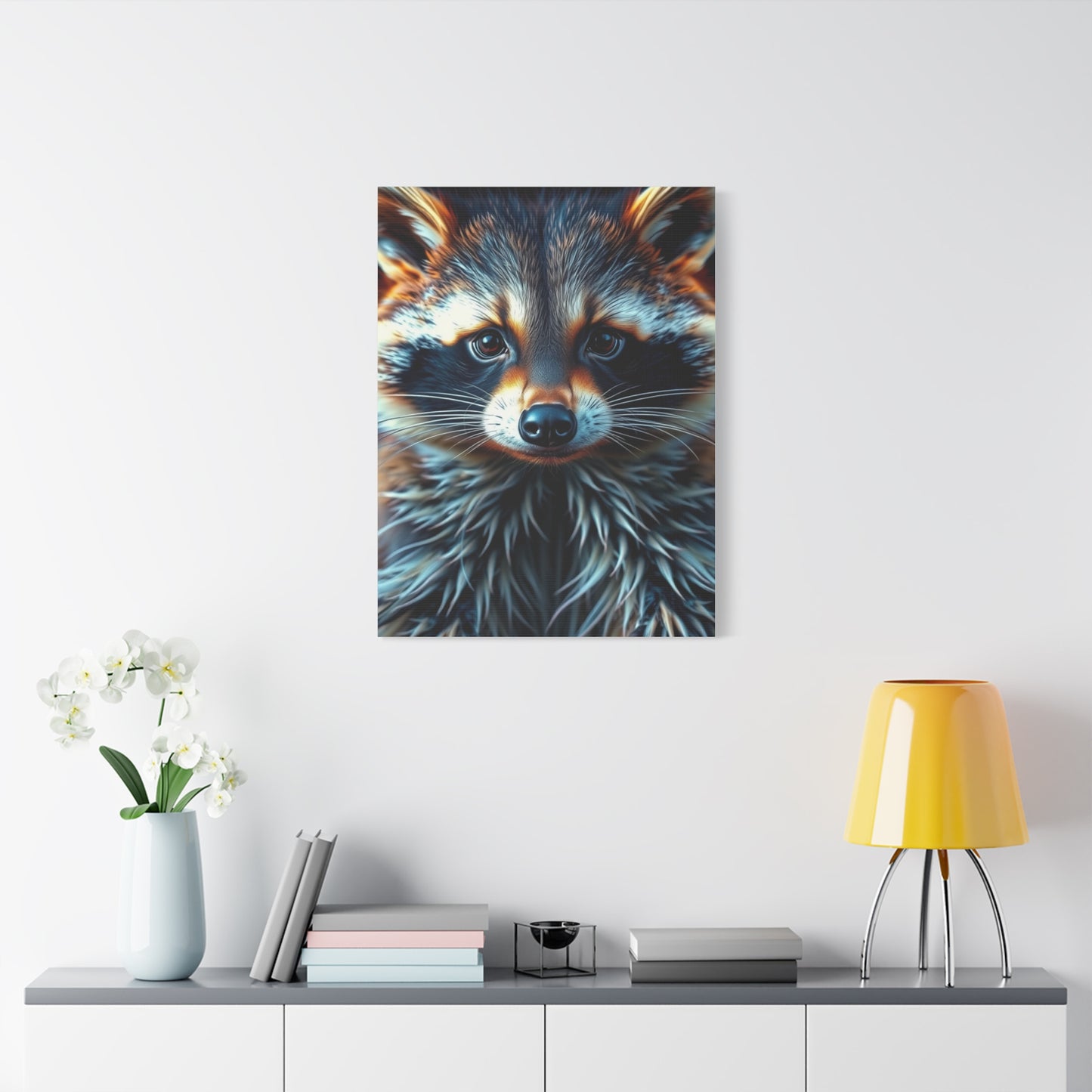 Vision Raccoon Art Art Wall Art & Canvas Print