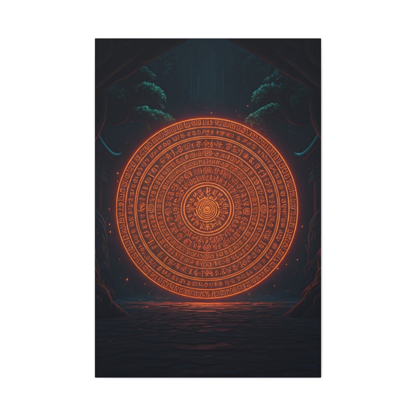 Arcane Sigil Portal Wall Art & Canvas Prints