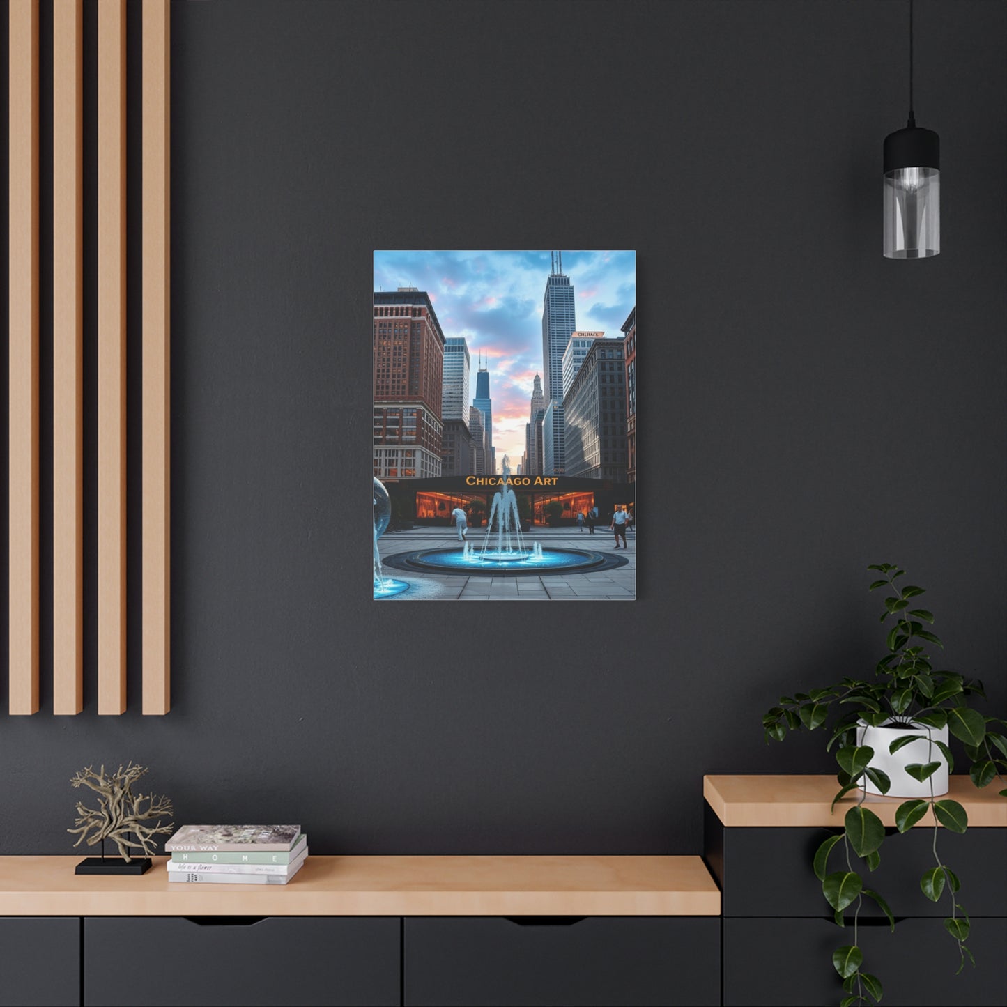 Vision Chicago Art Art Wall Art & Canvas Print