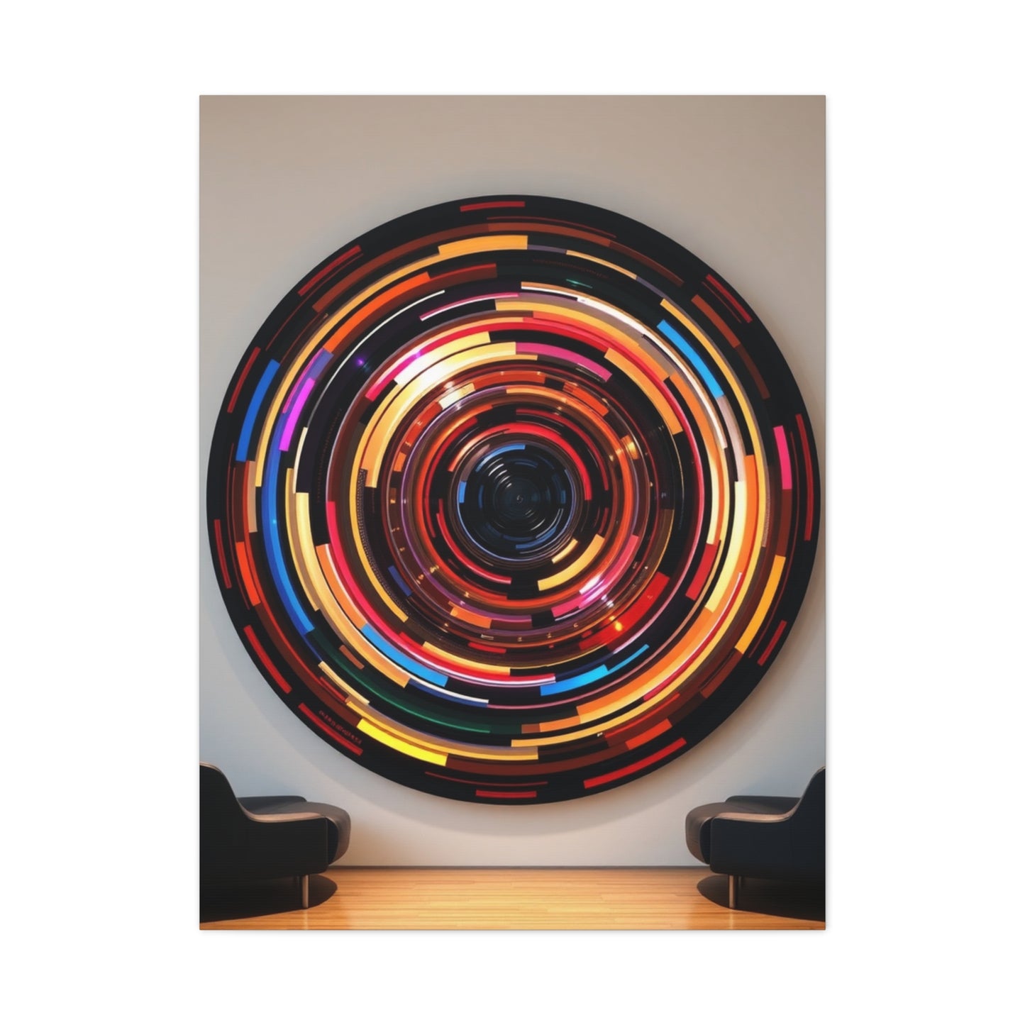 Supreme Circular Abstract Art Collection Wall Art & Canvas Print