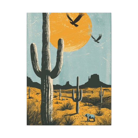 Desert Ecosystem Scenery Wall Art & Canvas Prints