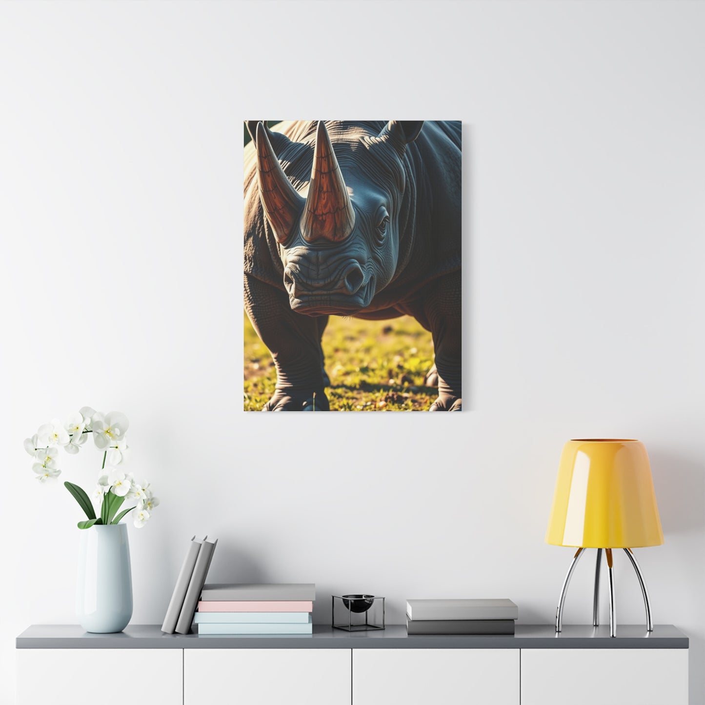 Supreme Rhinoceros Art Collection Wall Art & Canvas Print