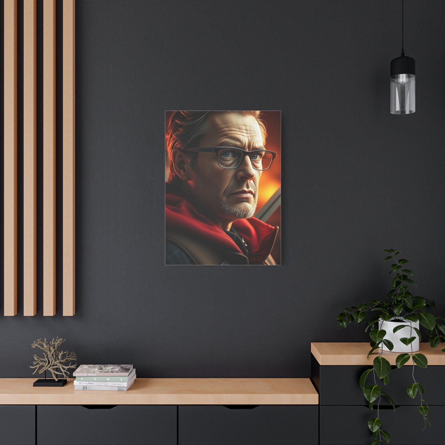 Cinematic Elegance Canvas wall art & canvas print