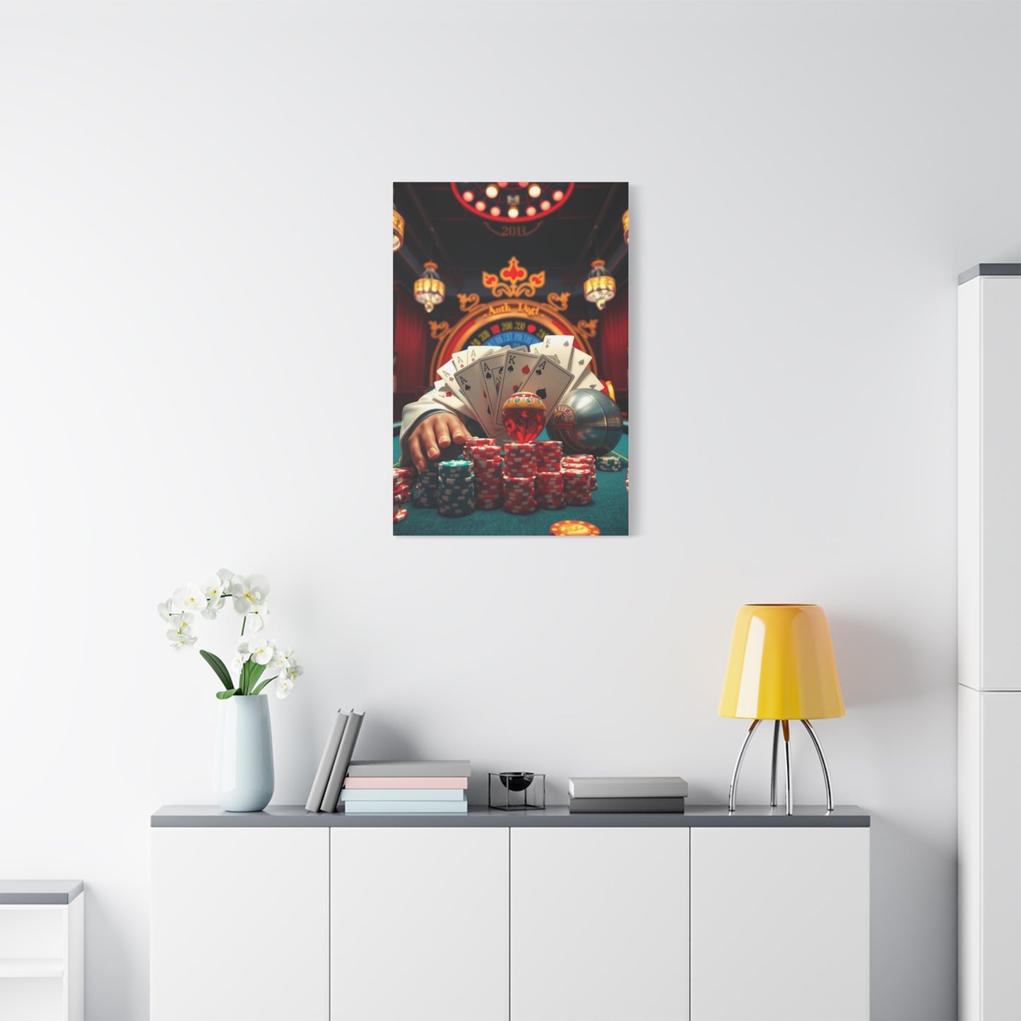 Gambling & Casino Art Refined Canvas Wall Art & Canvas Print