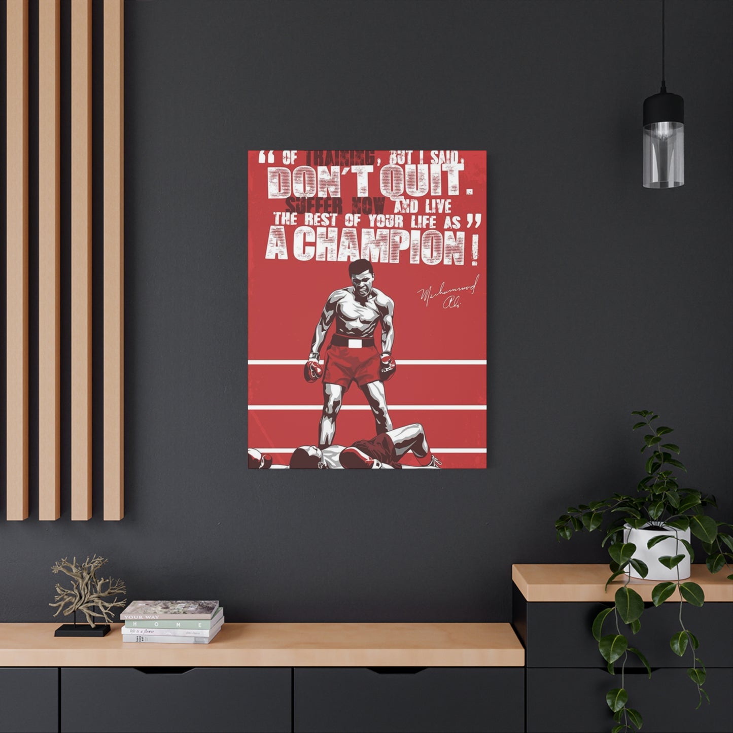 Mahummad Ali Poster Wall Art & Canvas Prints