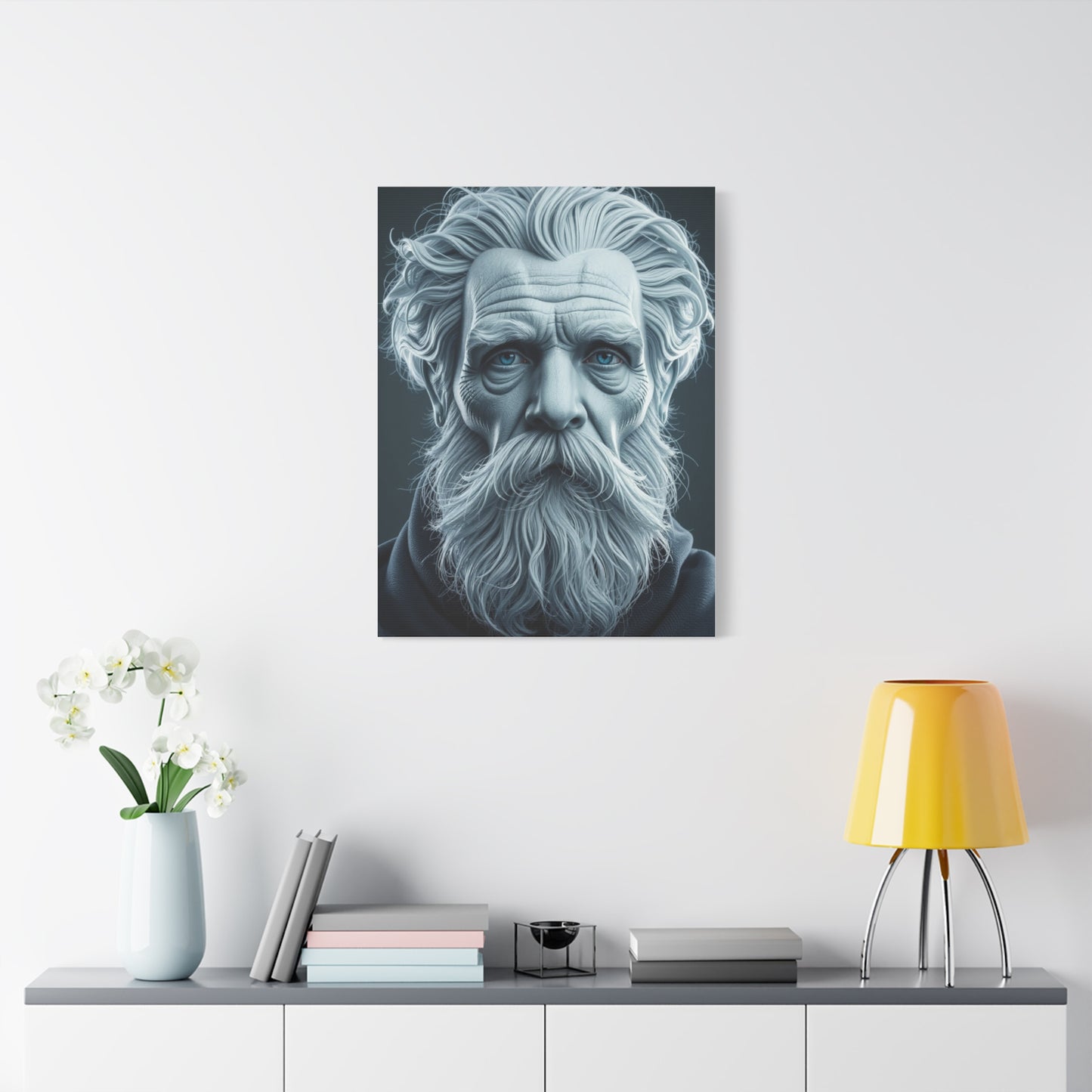 Pewter Reverie Masterpiece Wall Art & Canvas Print