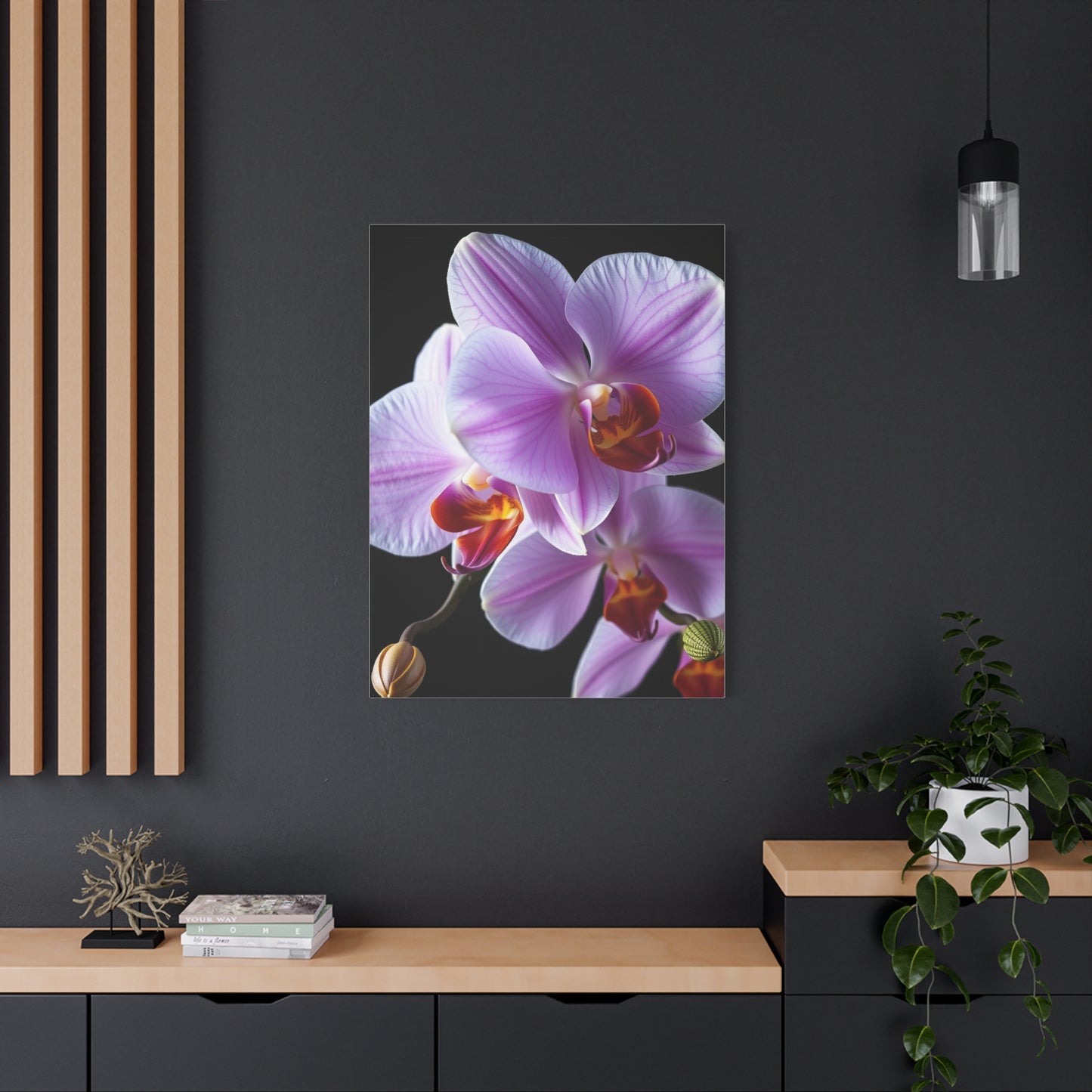 Orchid Flower Art Luxury Canvas Wall Art & Canvas Print
