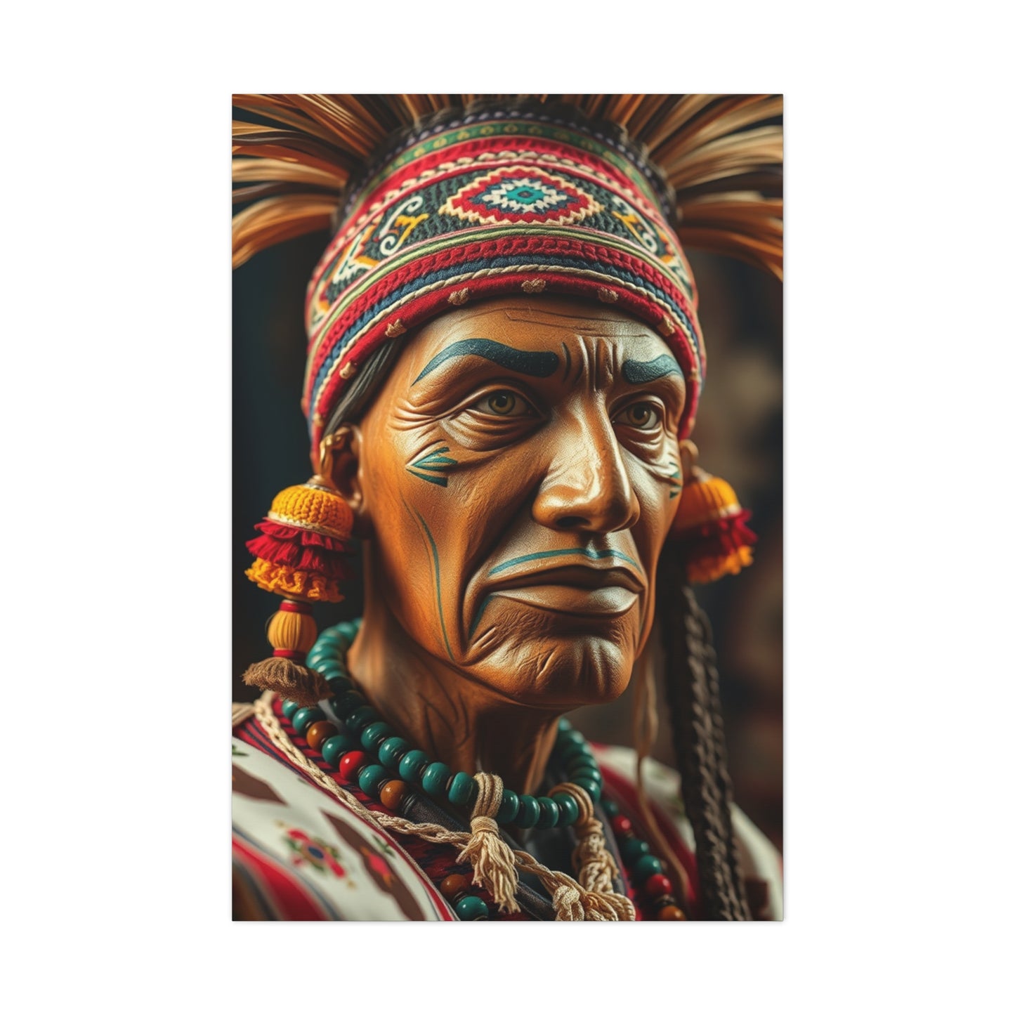 Folk Art Refined Canvas Wall Art & Canvas Print