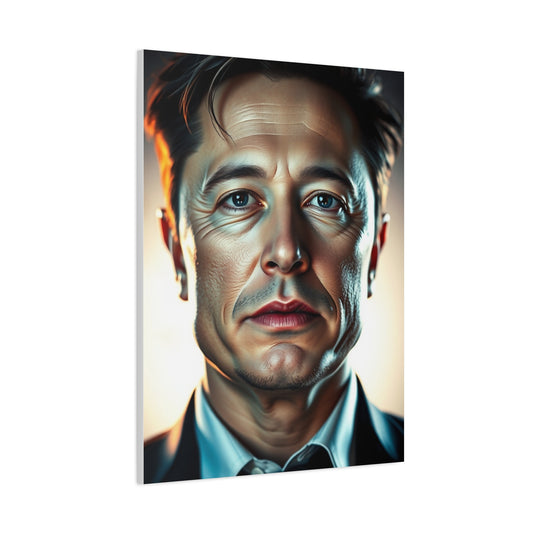 Vision Elon Musk Art Art Wall Art & Canvas Print