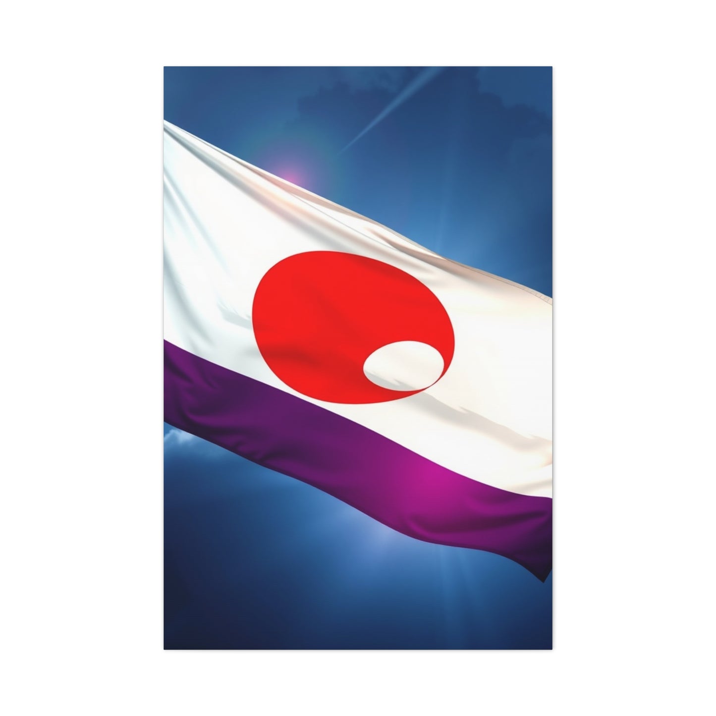 Heritage Flag Masterpiece Wall Art & Canvas Print