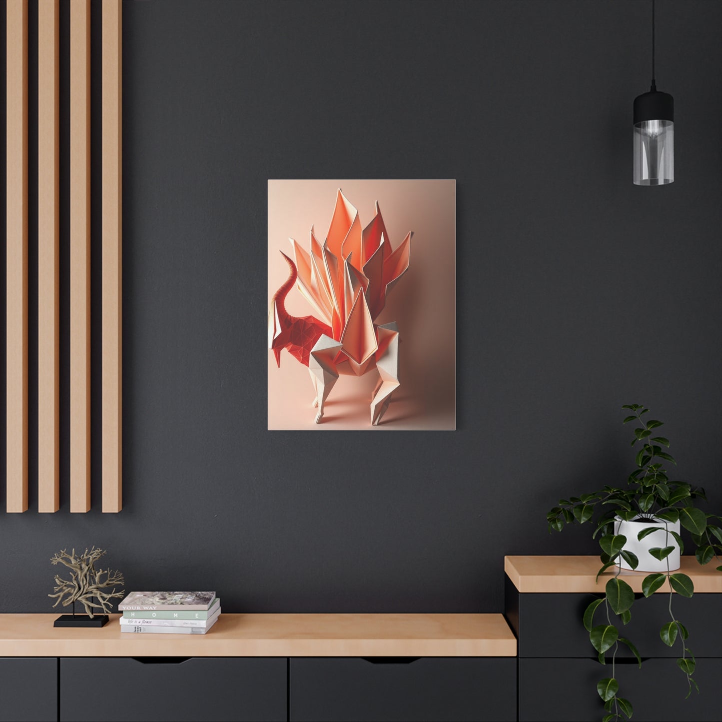 Origami Arcana Canvas Wall Art & Canvas Print